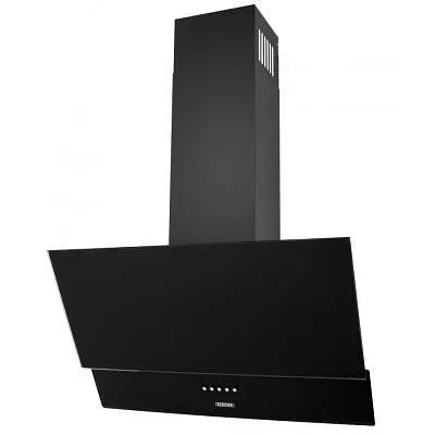 Вытяжка наклонная Eleyus Della 700 50 BL - фото 4