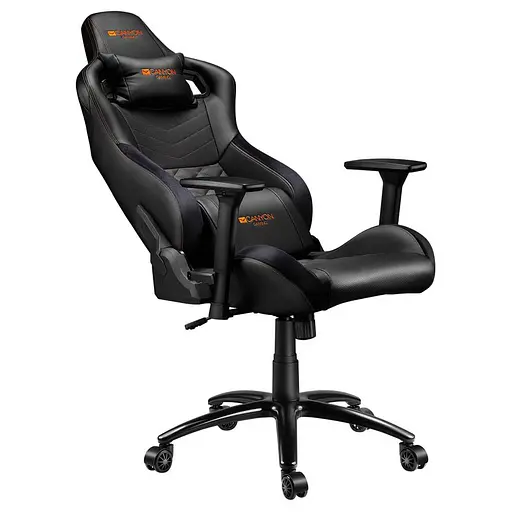 Игровое кресло Canyon GC-7 Nightfall Black/Orange (CND-SGCH7) - фото 3