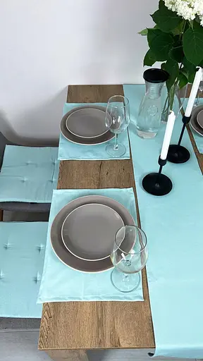 Комплект Доріжка водовідштовхувальна Тіффані однотон 400х40 см 4 шт. - фото 8