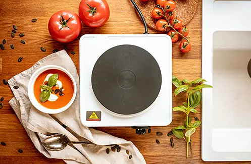 Одноконфорочна електроплита Adler AD 6503 - фото 10