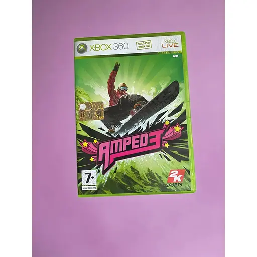 Диск с игрой на Xbox 360 лицензия Amped 3, игра на Xbox 360 Amped 3