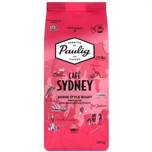 Кофе Paulig Cafe Sydney молотый 250 г - фото 1