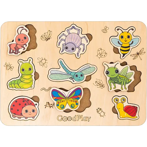 Пазл-сортер GoodPlay Комахи (PS-4-020) - фото 2
