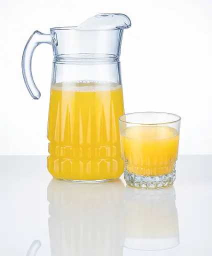 Набір для напоїв Luminarc Imperator скляний глечик 1.6 л та 6 склянок 300 мл 7 пр (X3036) - фото 1