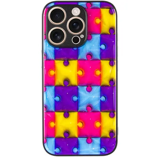 Чохол Epik TPU+PC Prisma Fluffie для Apple iPhone 16 Pro 6.3 Puzzle - фото 2
