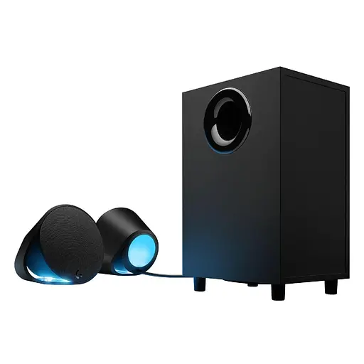 Акустическая система Logitech 2.1 G560 LIGHTSYNC Black (980-001301) - фото 1