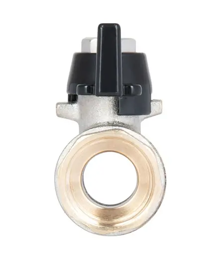 Кран кульовий Thermo Alliance Base 1/2" ВВ прямий, PN40, метелик SD602W15 - фото 5