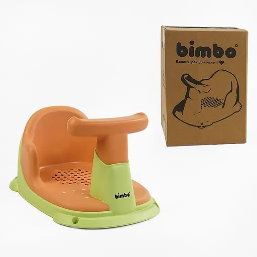 Підставка для ванни Bimbo BM-31102 4 присоски в коробці помаранчева - фото 2