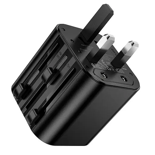 Перехідник для всіх розеток Hoco AC29 Changer global universal conversion plug - фото 5