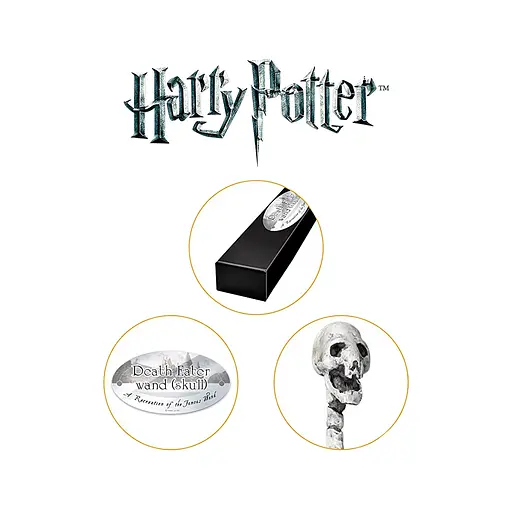 Волшебная палочка Harry Potter Skull - Death Eater Wand (Гарри Поттер) - фото 4