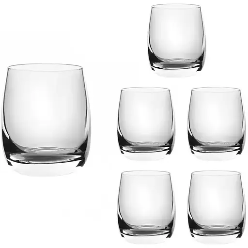 Набір стопок для горілки Lora Даріо 75 мл 6 шт. NGC217SETJIN