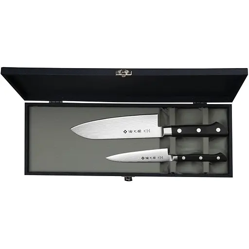 Набор ножей 2 предмета Tojiro Classic Damascus (DP-37HQ-SET)