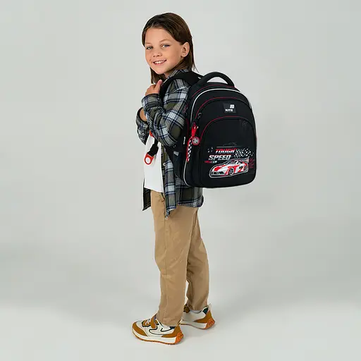 Рюкзак Kite Education 763S Speed Racer Чорний (K26-763S-2) - фото 16
