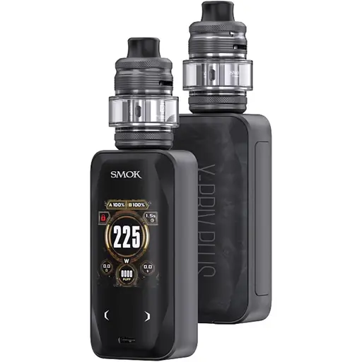 Електронна сигарета Smok X-PRIV Plus 225W with TF-D Sub-ohm Tank 5.5ml Kit Black (18833) - фото 2