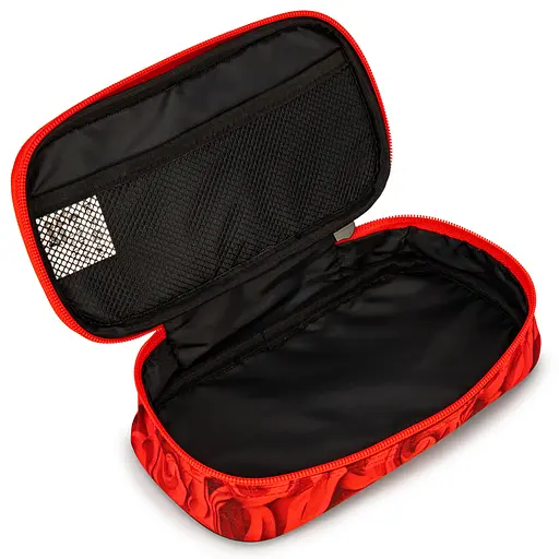 Пенал школьный для девочки с Котиком мягкий School Standard (PSS-146) - фото 2