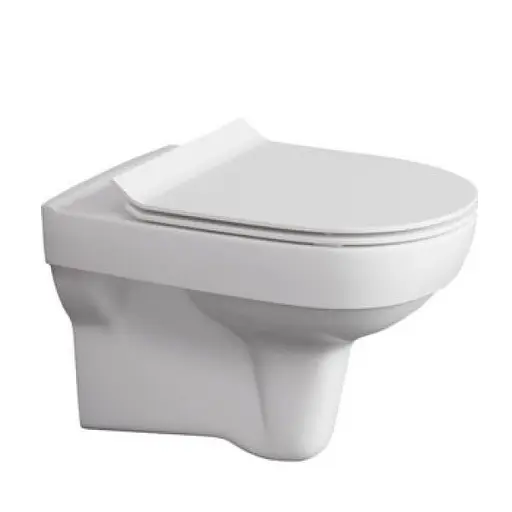 Сидения для унитаза с микролифтом Cersanit Carina Slim K98-0135 Soft Close+Quick Release из дюропласта - фото 4