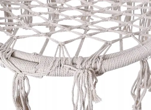 Подвесное кресло качели Hanert AirFlow Beige - фото 2