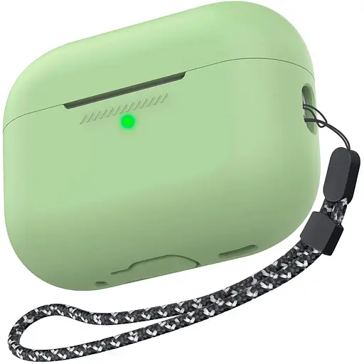 Чехол AhaStyle Colorful Silicone Case для AirPods Pro 2 Avocado Green (CP-187-2-C-AG) [133832]