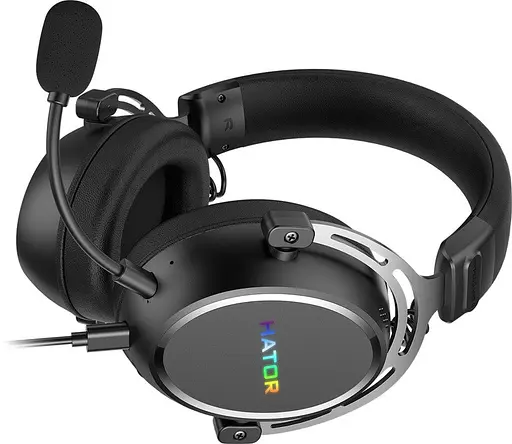 Наушники Hator игровые гарнитура для геймеров Hypergang 3 Hi-Res (ESH50) черная - фото 7