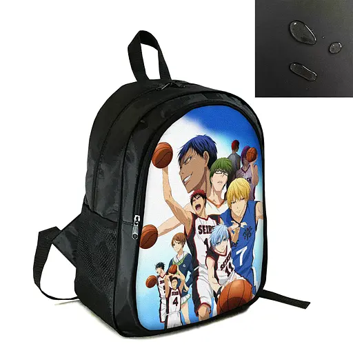 Рюкзак городской/школьный 38×28см с принтом Аниме Баскетбол Куроко/kuroko no basuke детский, подростковый, мужской, женский (4111)