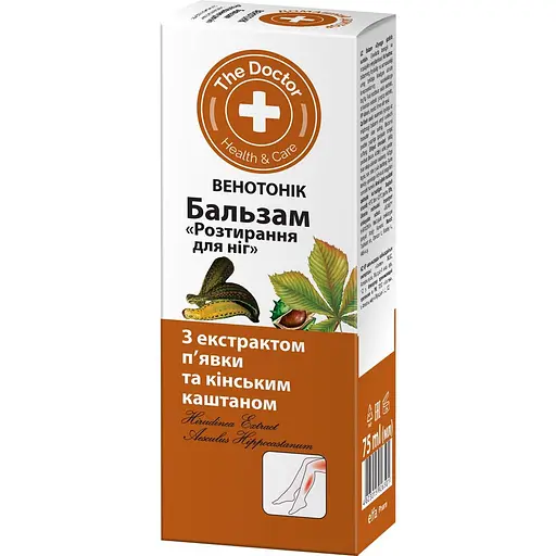 Бальзам Домашний Доктор Розтирання для ніг 75мл - фото 1