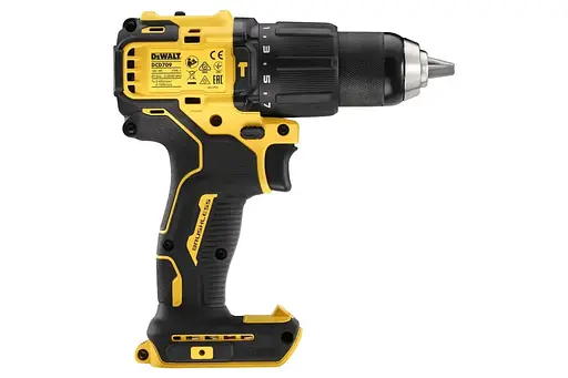 Дрель-шуруповерт ударный бесщеточный DeWalt XR Li-Ion 18В 65 Нм 450-1650 об/мин патрон 13 мм 1.2 кг без АКБ и ЗП - фото 3