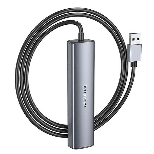 Концентратор USB Hub Borofone DH12 4 в 1 - фото 6