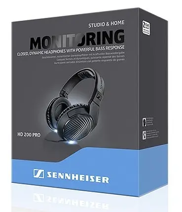 Наушники Sennheiser HD 200 PRO (507182) - фото 4