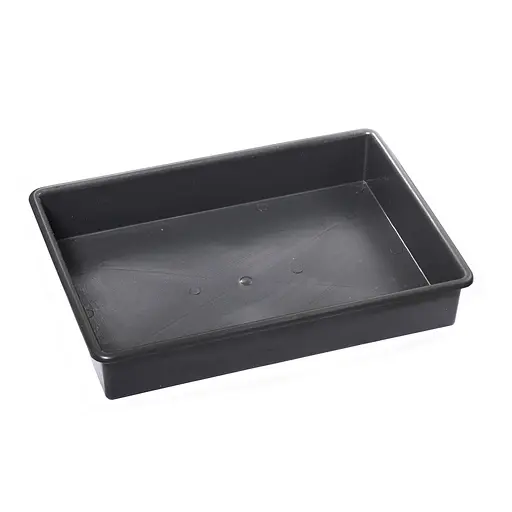Лоток (поддон) для рассады 9 л 40х26х8.5 см, Господар Черный 87893 - фото 1