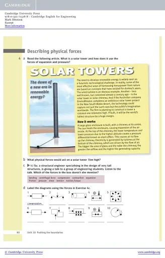 Cambridge English for Engineering SB with Audio CDs 2 - фото 4