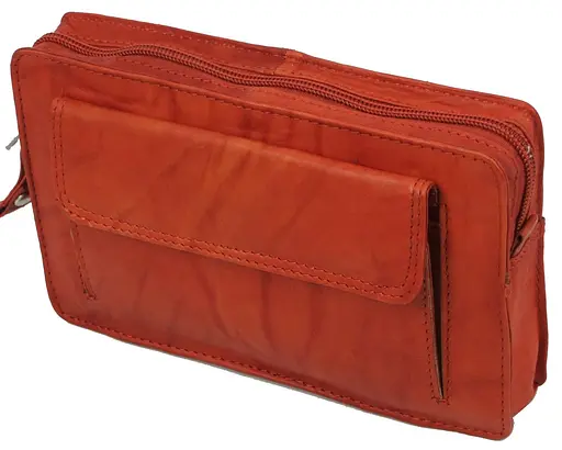 Чоловіча шкіряна барсетка Always Wild 3х12х20 см acs0018071 - фото 2