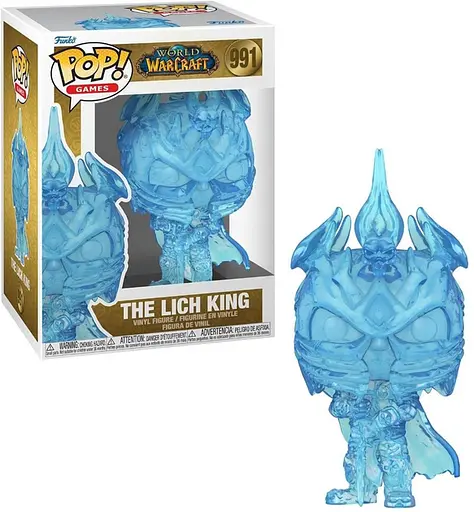 Фігурка Funko Pop Фанко Поп Варкрафт Король Ліч Артас World of Warcraft The Lich King Arthas 10 см WW LKA 991