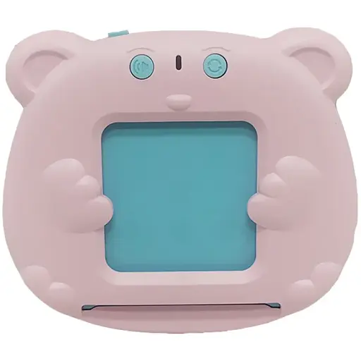 Карманный алфавит Bambi Монтессори Мишка 112 карточек розовая (1715(Pink)