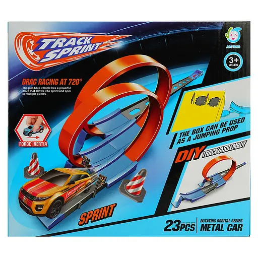 Набір ігровий No brand TBR1330044 Трек Спрінт 23 деталей (898853)