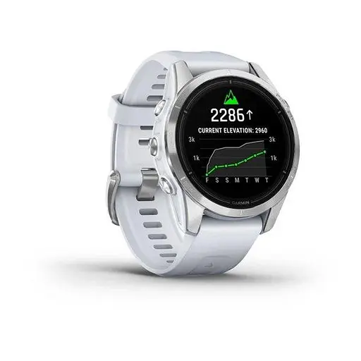 Смарт-часы Garmin Epix Pro Gen 2 42 mm Silver w. Whitestone Band (010-02802-00/01) - фото 9