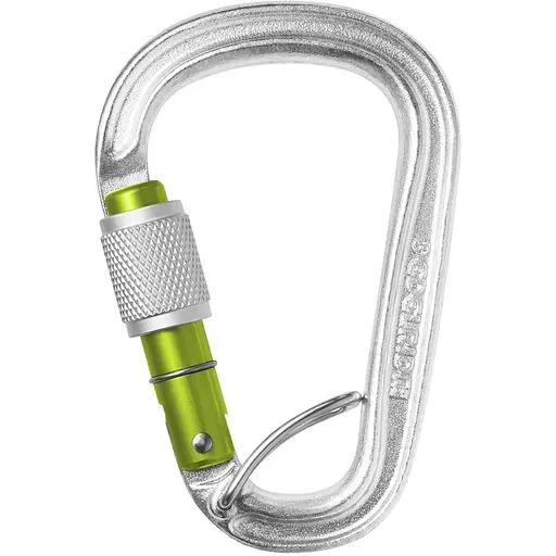 Карабін Edelrid HMS Bruce Steel Screw FG II Silver (1017-738050000060)