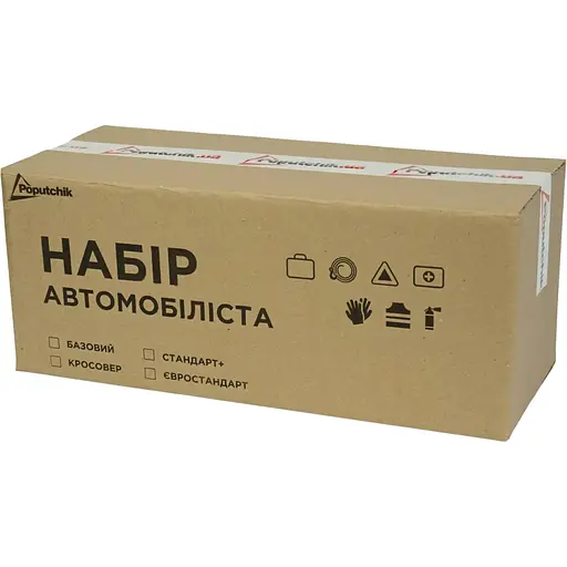 Сумка-набір автомобіліста Poputchik Subaru кросовер/мінівен 01-009 чорний - фото 4