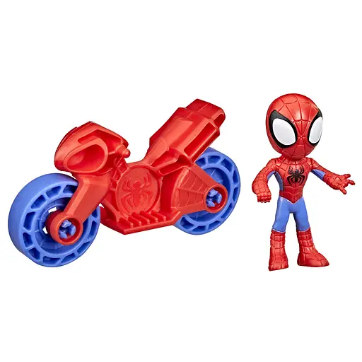 Набор игрушечный Hasbro Spiderman Marvel Spidey Amazing Friends Miles Morales 6 см (F3714_F4001) - фото 2