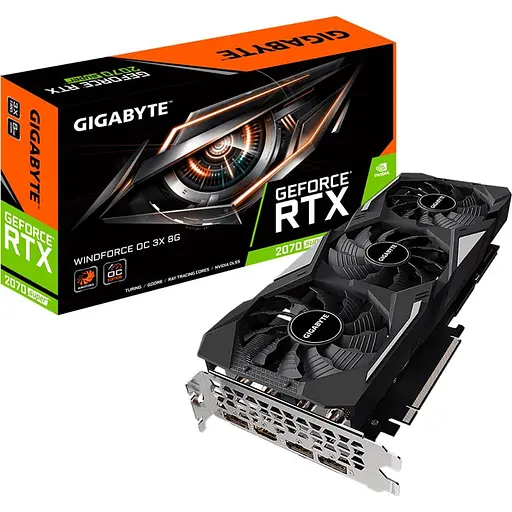 Відеокарта Gigabyte RTX 2070 8Gb Super Windforce OC (GV-N207SWF3OC-8GD) (GDDR6, 256 bit, PCI-E 3.0 x16) Б/в - фото 7