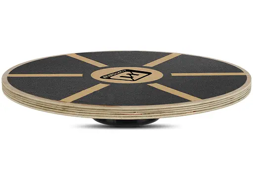 Баланс борд деревянный EasyFit балансировочный диск-тренажер (EF-0551) - фото 1