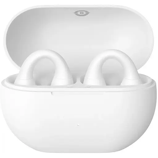 Беспроводные наушники Baseus Bass 15 Clip Open-Ear TWS white