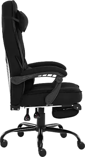 Геймерське крісло GT Racer чорне (X-2748 Fabric Black Suede) - фото 4