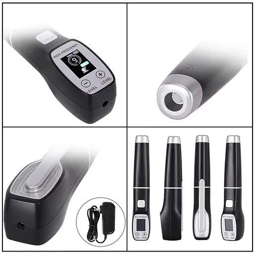 Дарсонваль AIMED Lift Skin Pro Black Edition с 6 насадками цвет черный - фото 4