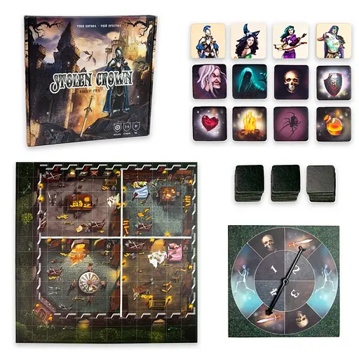 Настільна гра Stolen Crown 30811 рулетка зі стрілкою, ігрове поле - фото 2