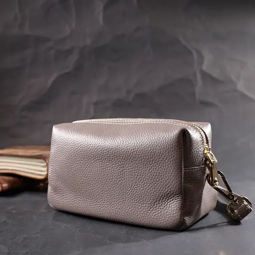 Женская сумка Vintage с двумя ремнями из натуральной кожи 19х11х9 см sum0028987 - фото 8