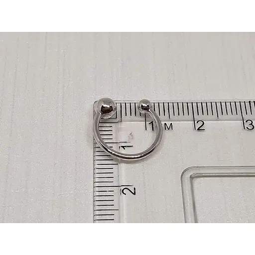 Срібна сережка-кафф на хелікс Dear. 3541С - фото 3