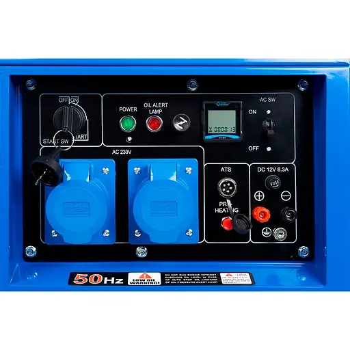 Генератор дизельний 6 кВт EnerSol SKD-7EBA (41-00482) - фото 7