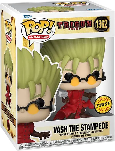 Фигурка Funko Pop Триган Веш Ураган Trigun Vash Chase 10 см T V C 1362 - фото 3