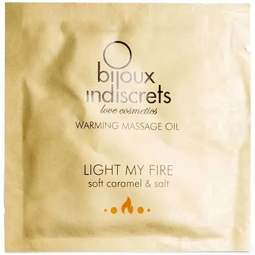 Пробник Bijoux Indiscrets Sachette Light My Fire - Caramel&Sea salt (2 мл)