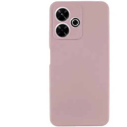Чехол Lakshmi Silicone Cover Full Camera (AAA) для Xiaomi Redmi Note 14 5G Розовый / Pink Sand